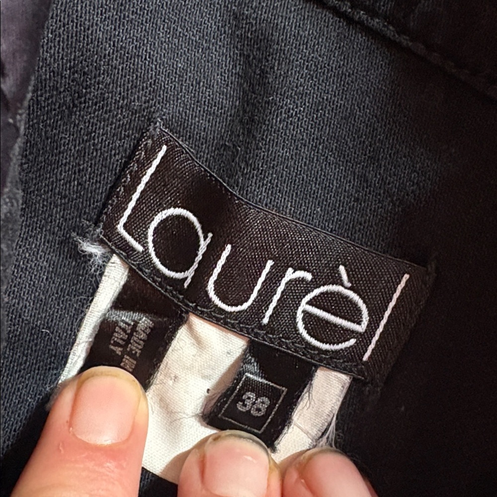 Archival Laurèl by Escada Embroidered Sleeve Utility Shirt Jacket - Vintage 90s - Picture 6 of 8